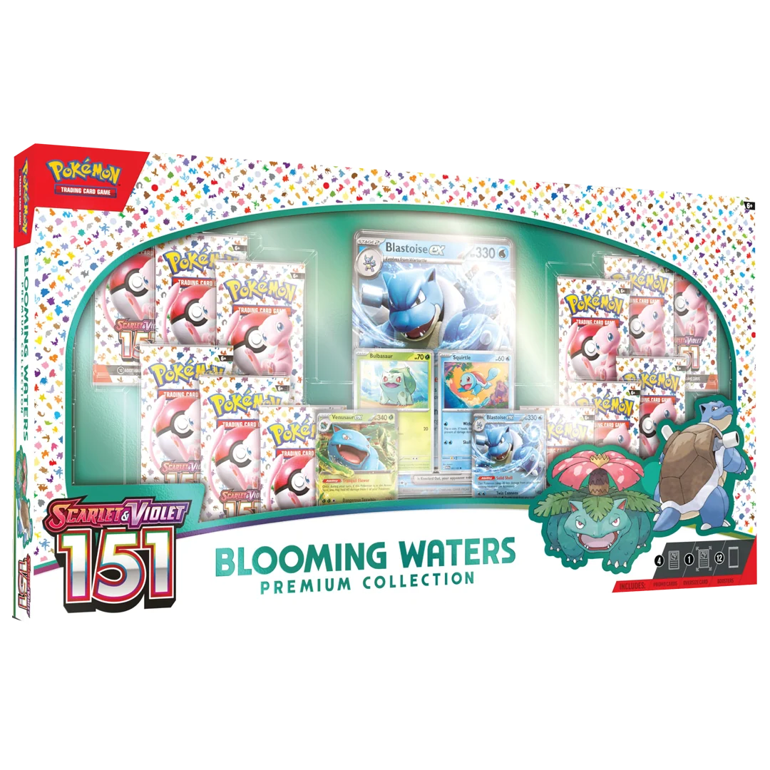 Pokémon 151 Blooming Waters Premium Collection