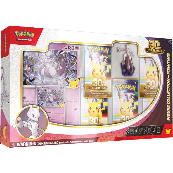 Pokemon TCG 30th Celebration Figure Collection Mew / Mewtwo